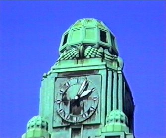 Uhrturm des Hauptbahnhofs Helsinki