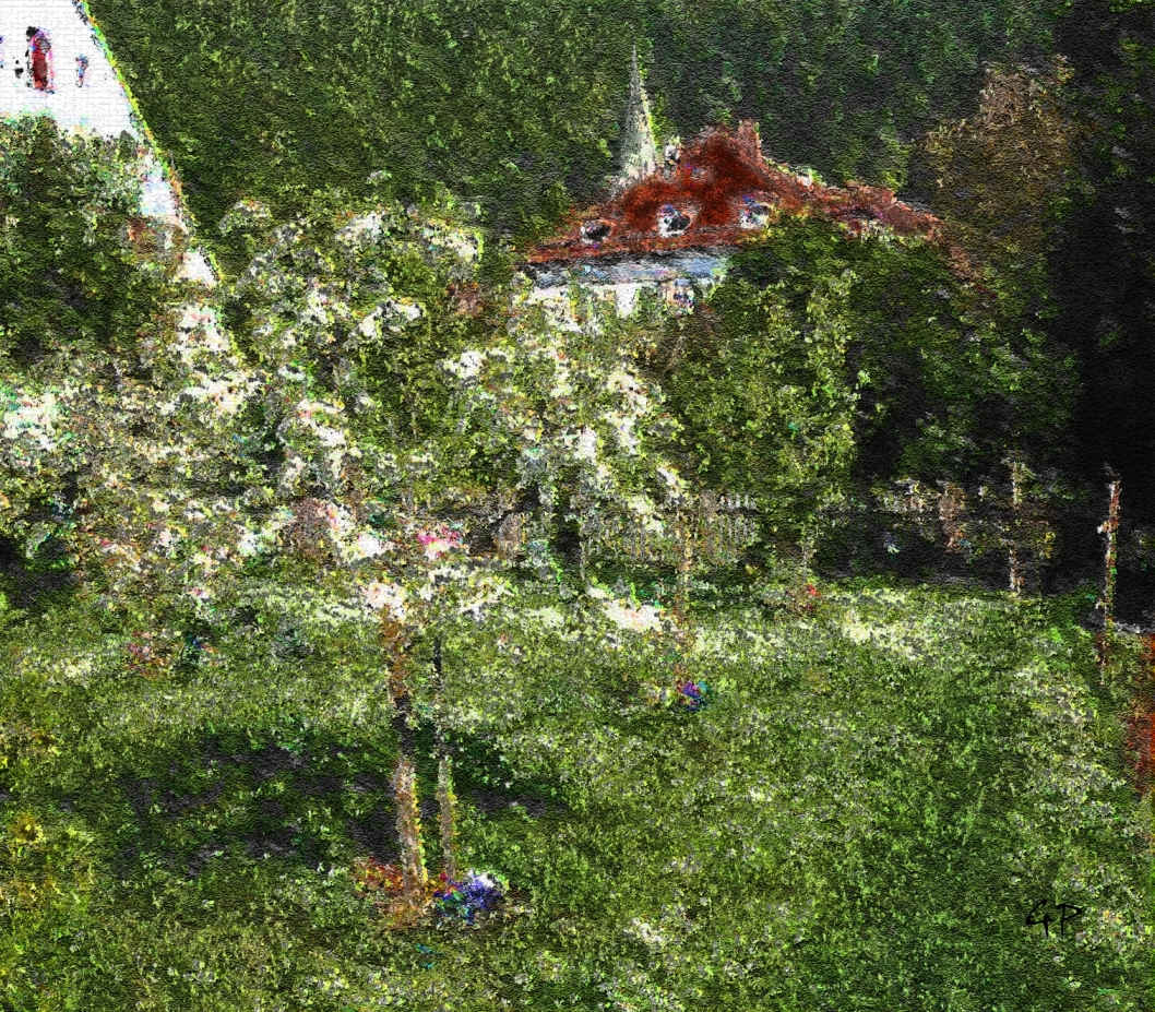 Pastos bearbeiteter Sommergarten in Blaubeuren