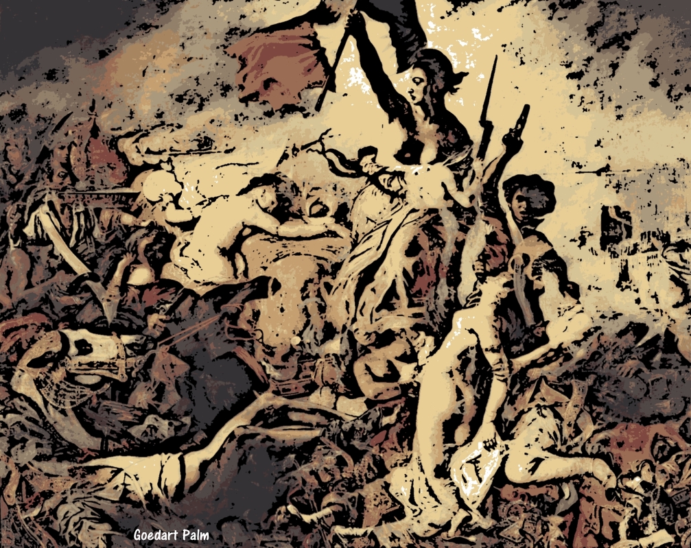 Delacroix - eine Interferenz von Freiheit und Tod Goedart Palm