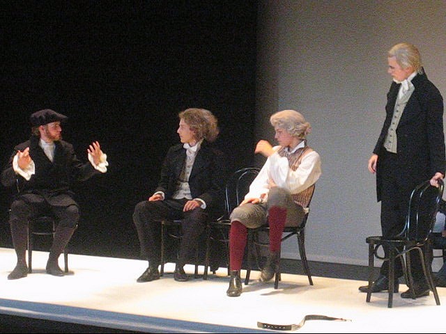 Christoph Heiliger als Richard Wagner erläutert sein Gesamtkunstwerk, 2005