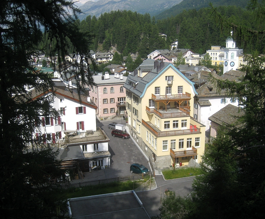 Blick auf Sils Maria